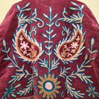 Mango Velvet Suzani jacket