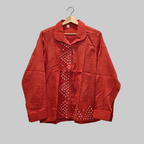 Orange Bandhani Shirt