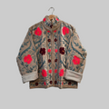 Summer Flower Velvet Suzani jacket