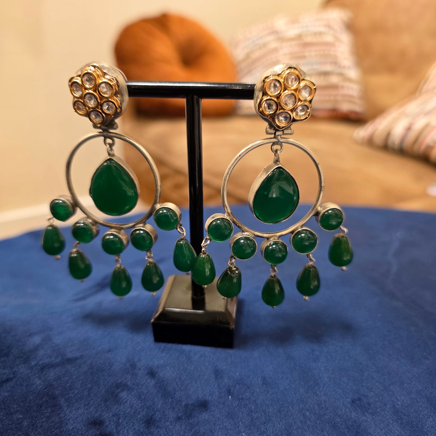 Jaipur Chand bali Earrings