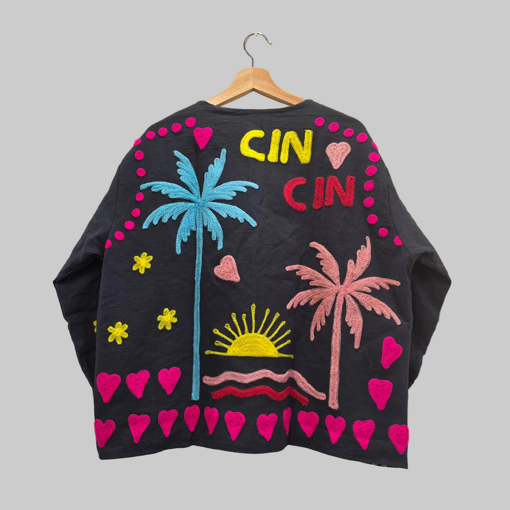 Sunset Cotton Suzani jacket