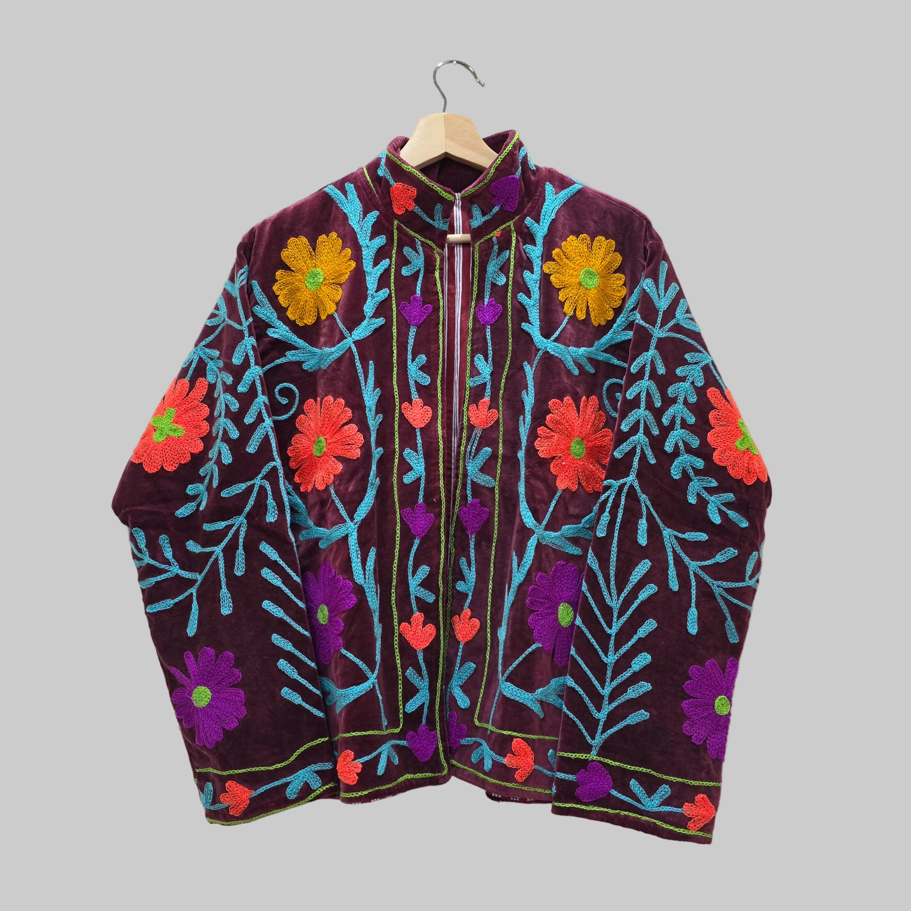 Chakra Velvet Suzani jacket