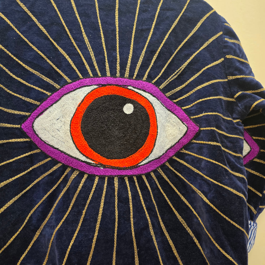 Eyes Velvet Suzani jacket