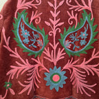 Mango Velvet Suzani jacket