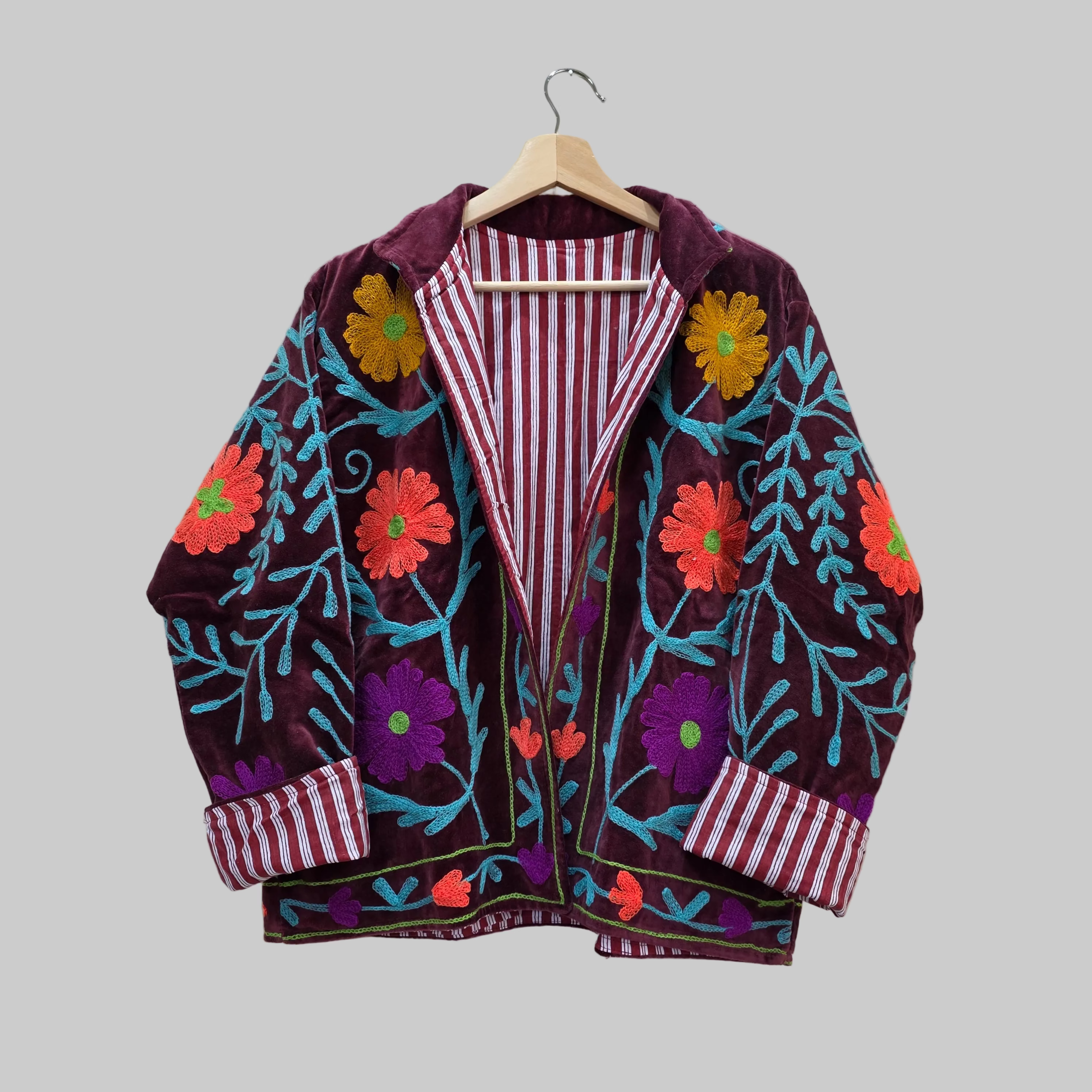 Chakra Velvet Suzani jacket