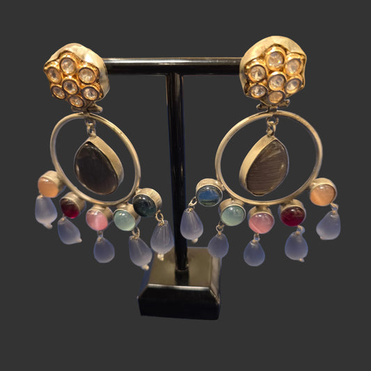 Jaipur Chand bali Earrings