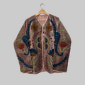 Mango Velvet Suzani jacket