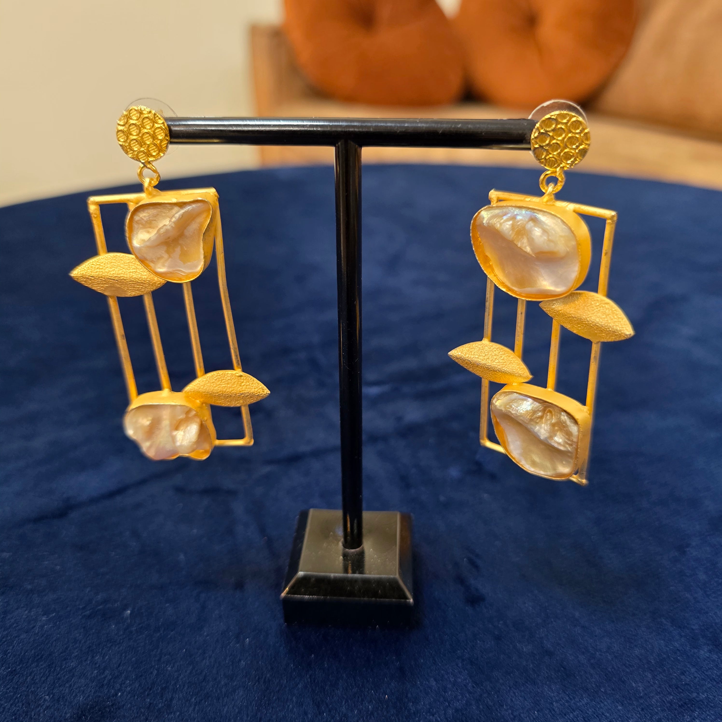 Rectangle hanging Earrings