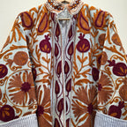 Pomegranate Velvet Suzani jacket