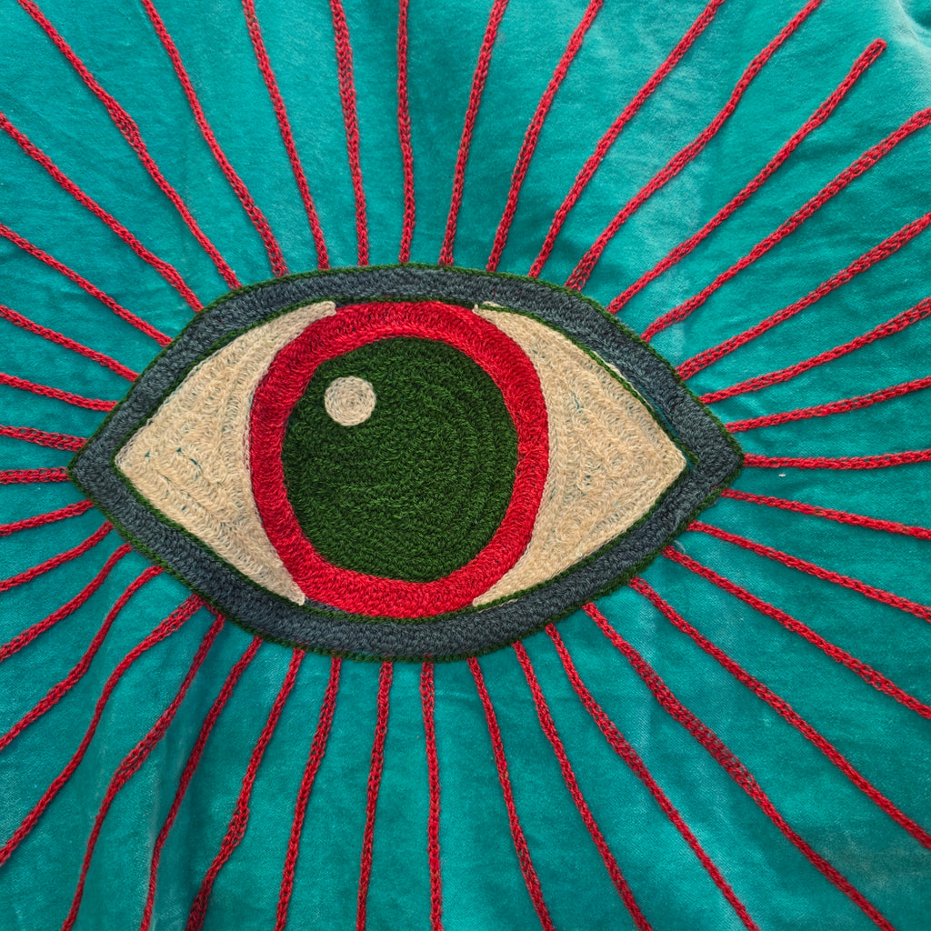 Eyes Velvet Suzani jacket