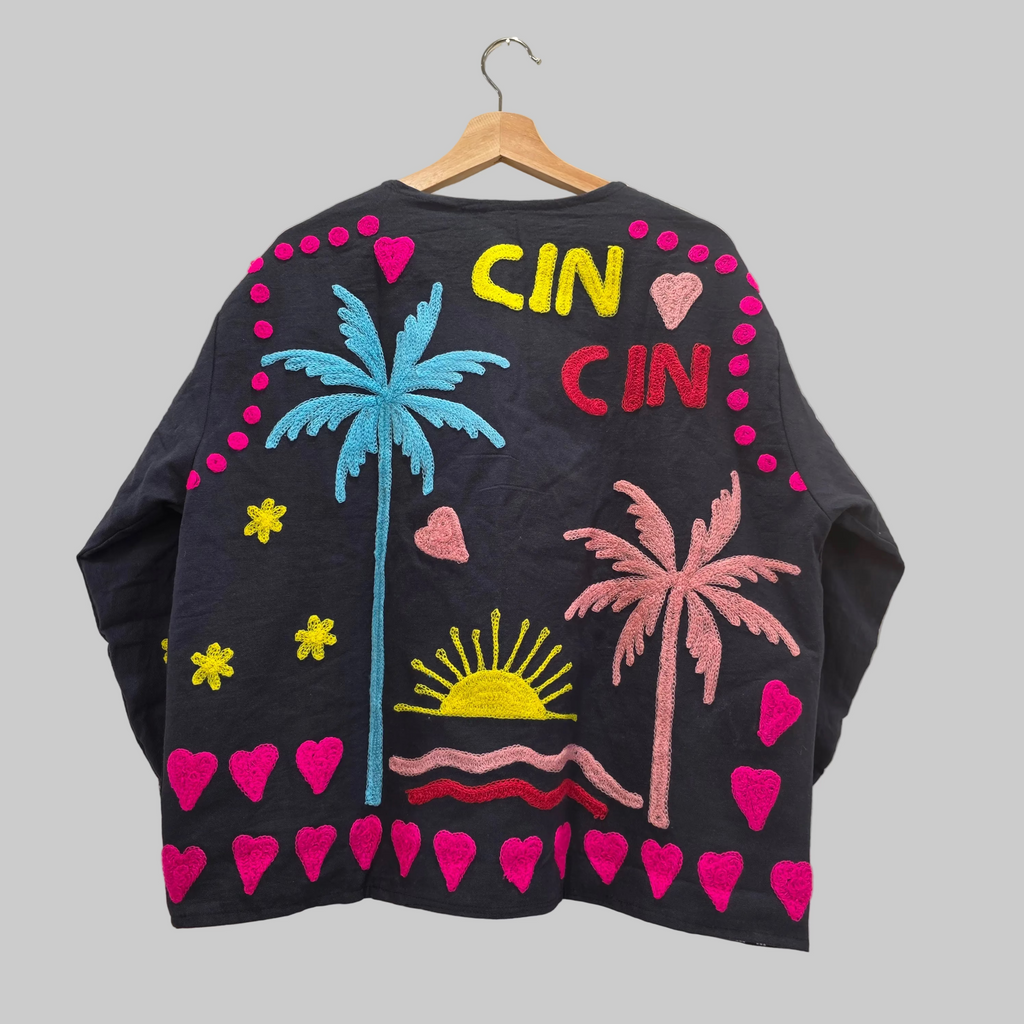 Sunset Cotton Suzani jacket