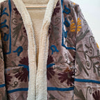 Teddy Velvet Suzani jacket