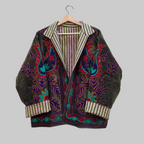 Mango Velvet Suzani jacket
