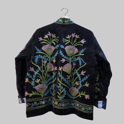 Flower Velvet Suzani jacket