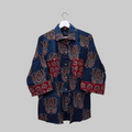 Handblock printed cotton shirt