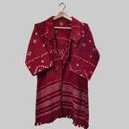 Woolen Bandhani shrug