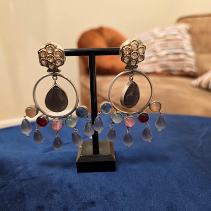 Jaipur Chand bali Earrings