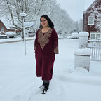 Kashmiri embroidery Pheran/Dress