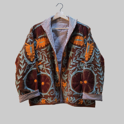 Chakra Velvet Suzani jacket