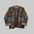 Pomegranate Velvet Suzani jacket