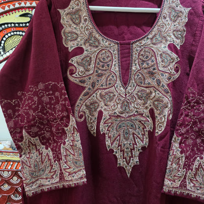 Kashmiri embroidery Pheran/Dress