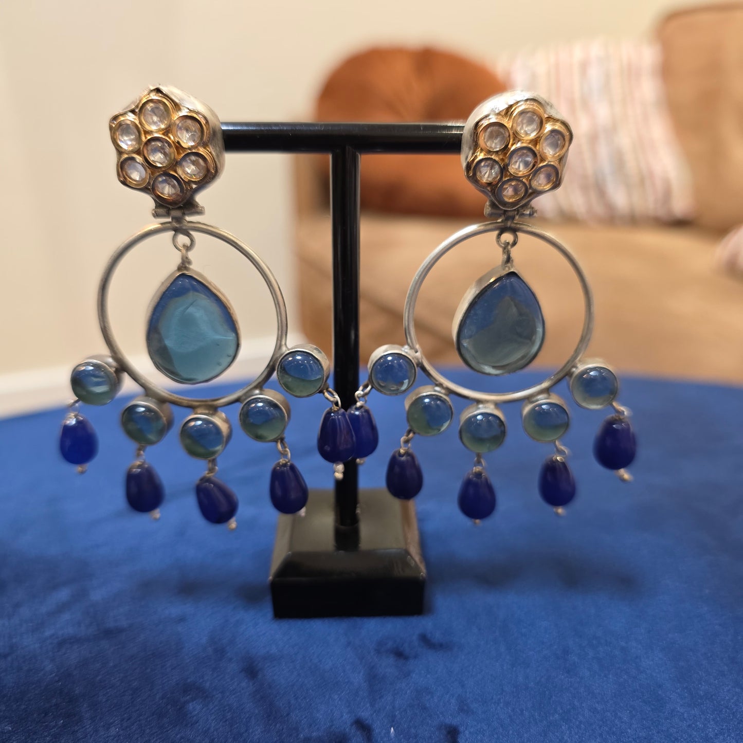Jaipur Chand bali Earrings