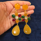 Flower Drop Earrings