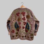 Mango Velvet Suzani jacket