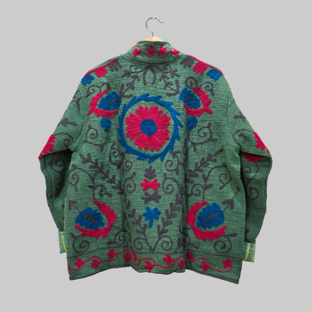 Chakra Jute Suzani jacket