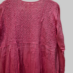 Chikankari short kurti/Top