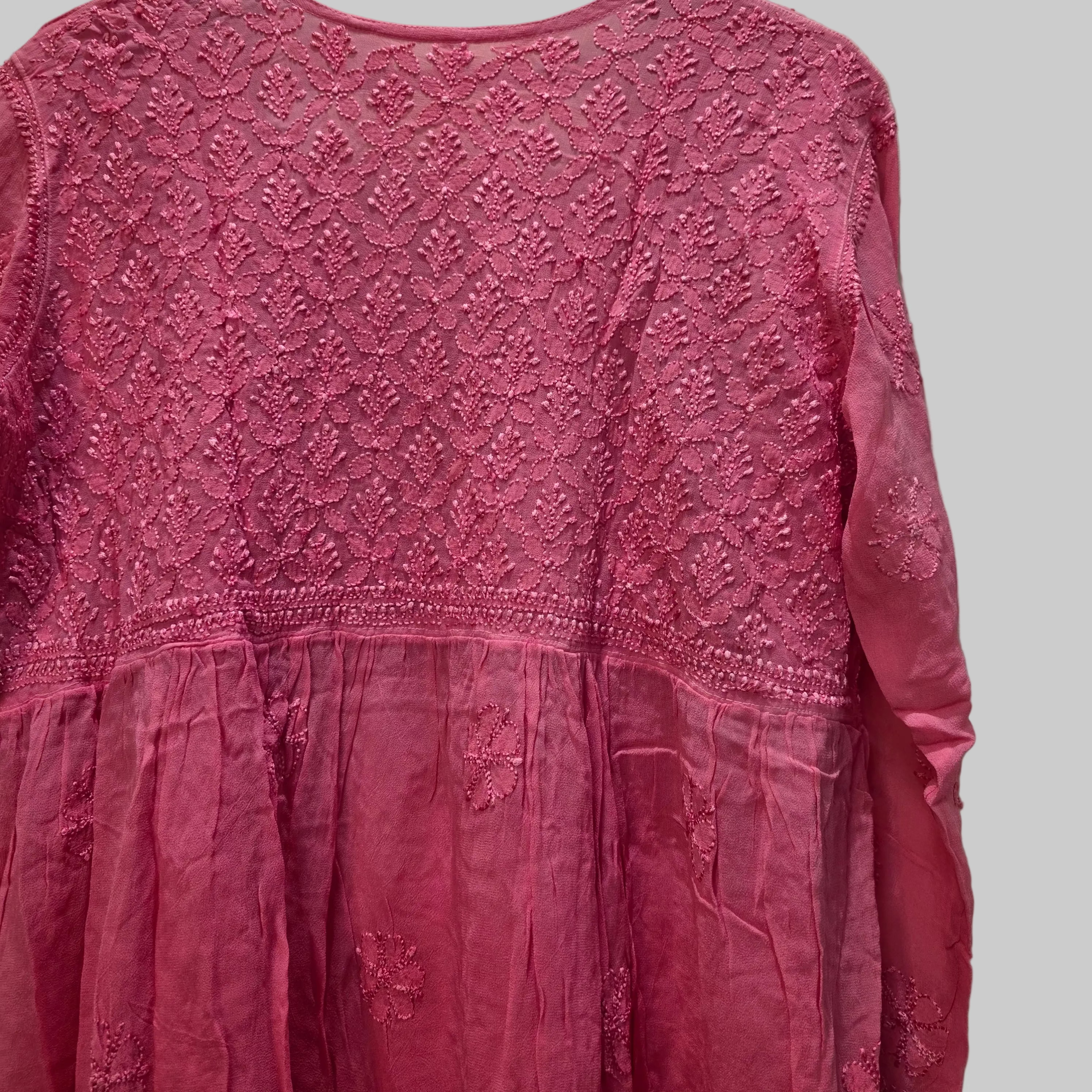 Chikankari short kurti/Top