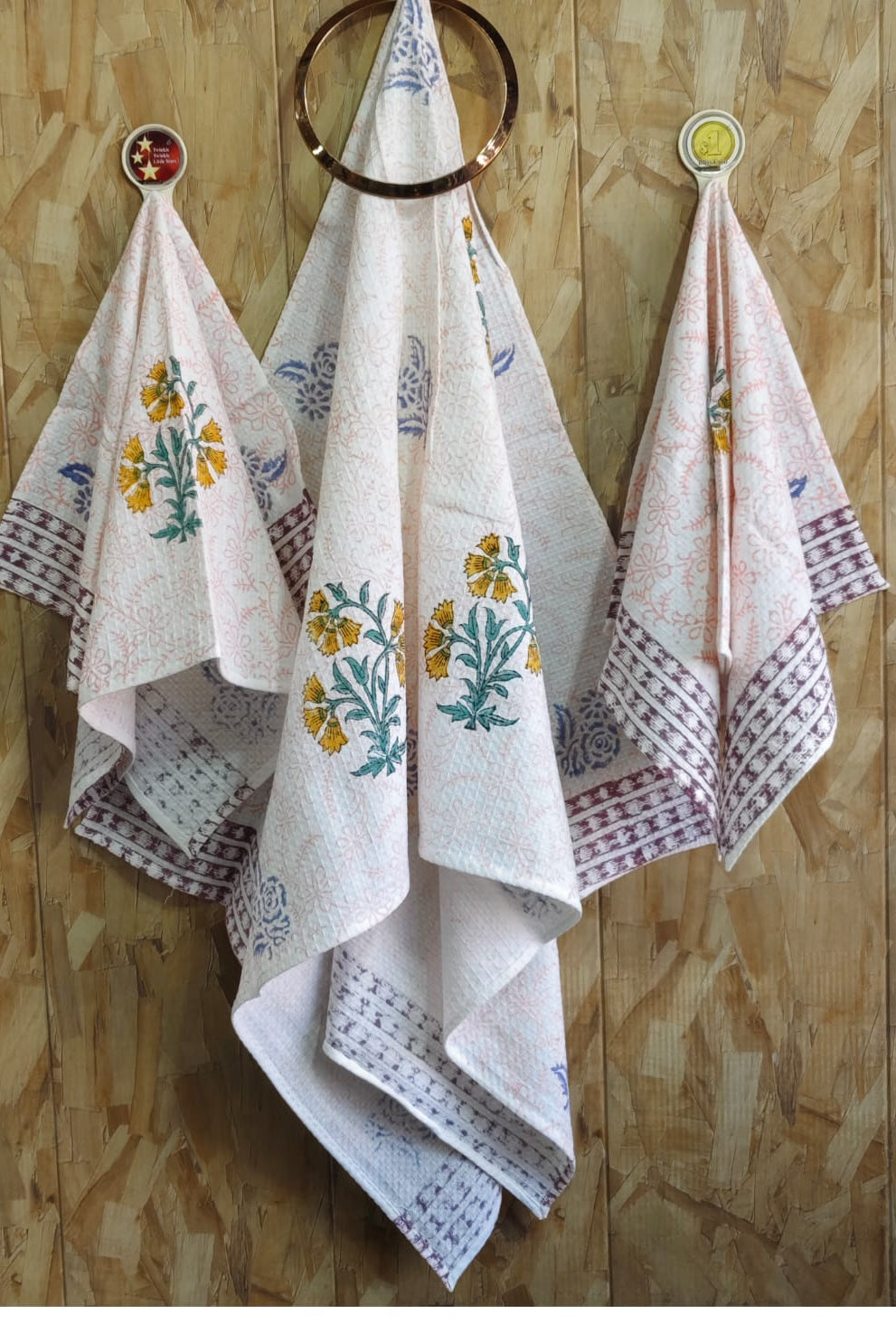 Handblock printed Towel