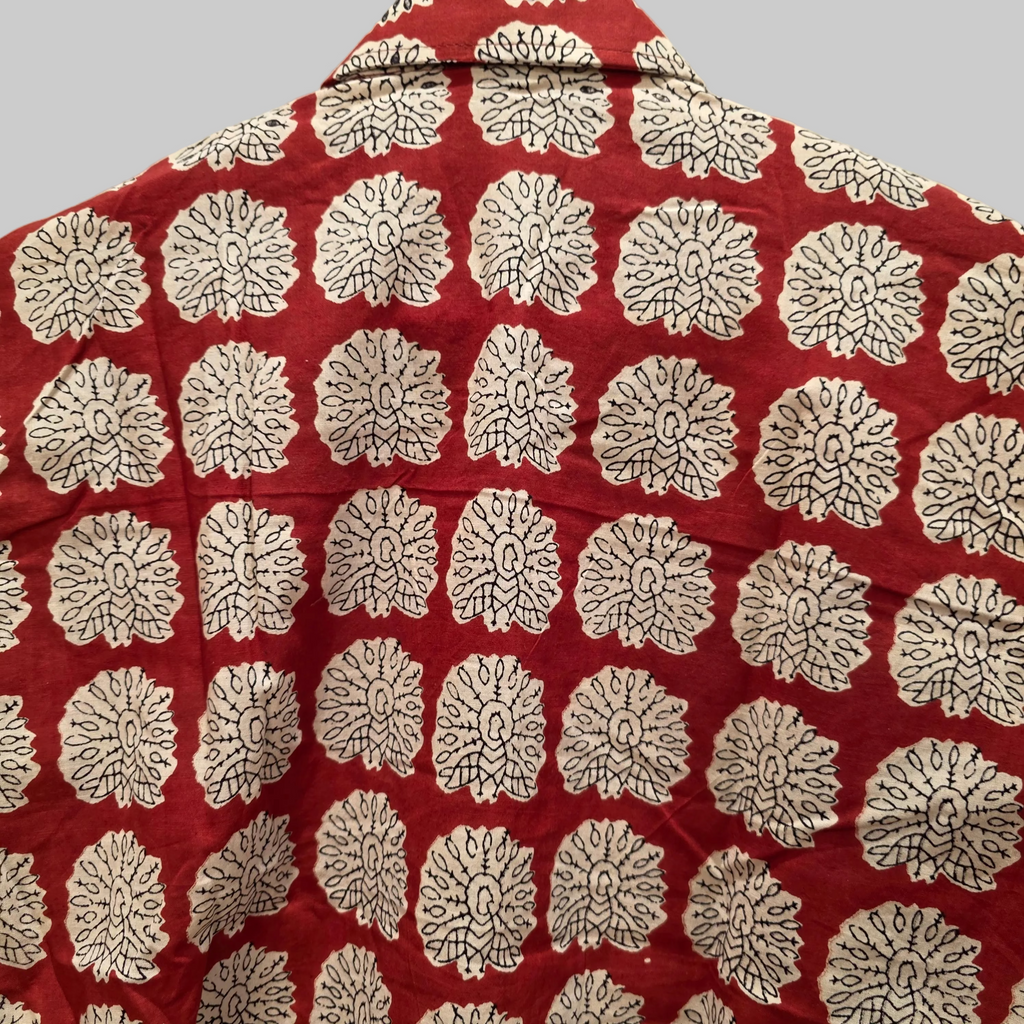 Cotton Handblock print shirt