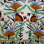 Flower Jute Suzani jacket
