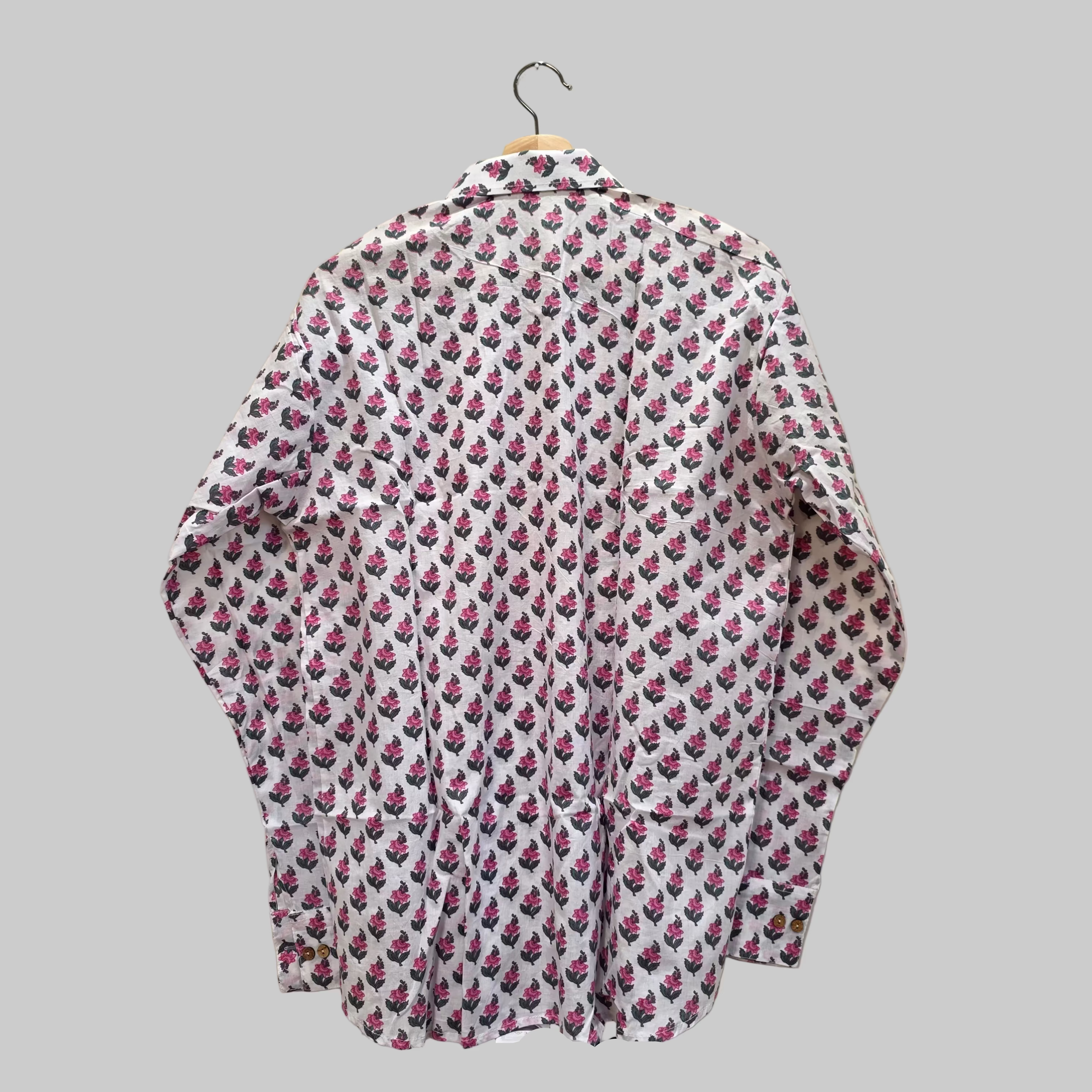 Cotton Handblock print shirt