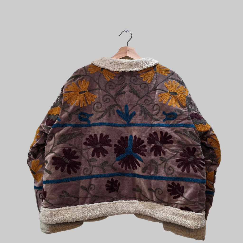 Teddy Velvet Suzani jacket