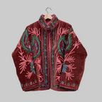 Mango Velvet Suzani jacket
