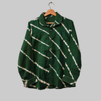 Green Lehariya(waves) Shirt