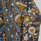 Flower Jute Suzani jacket