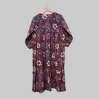 Handblock (Bagru print)Cotton Peplum dress