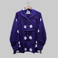 Purple Bandhani Shirt