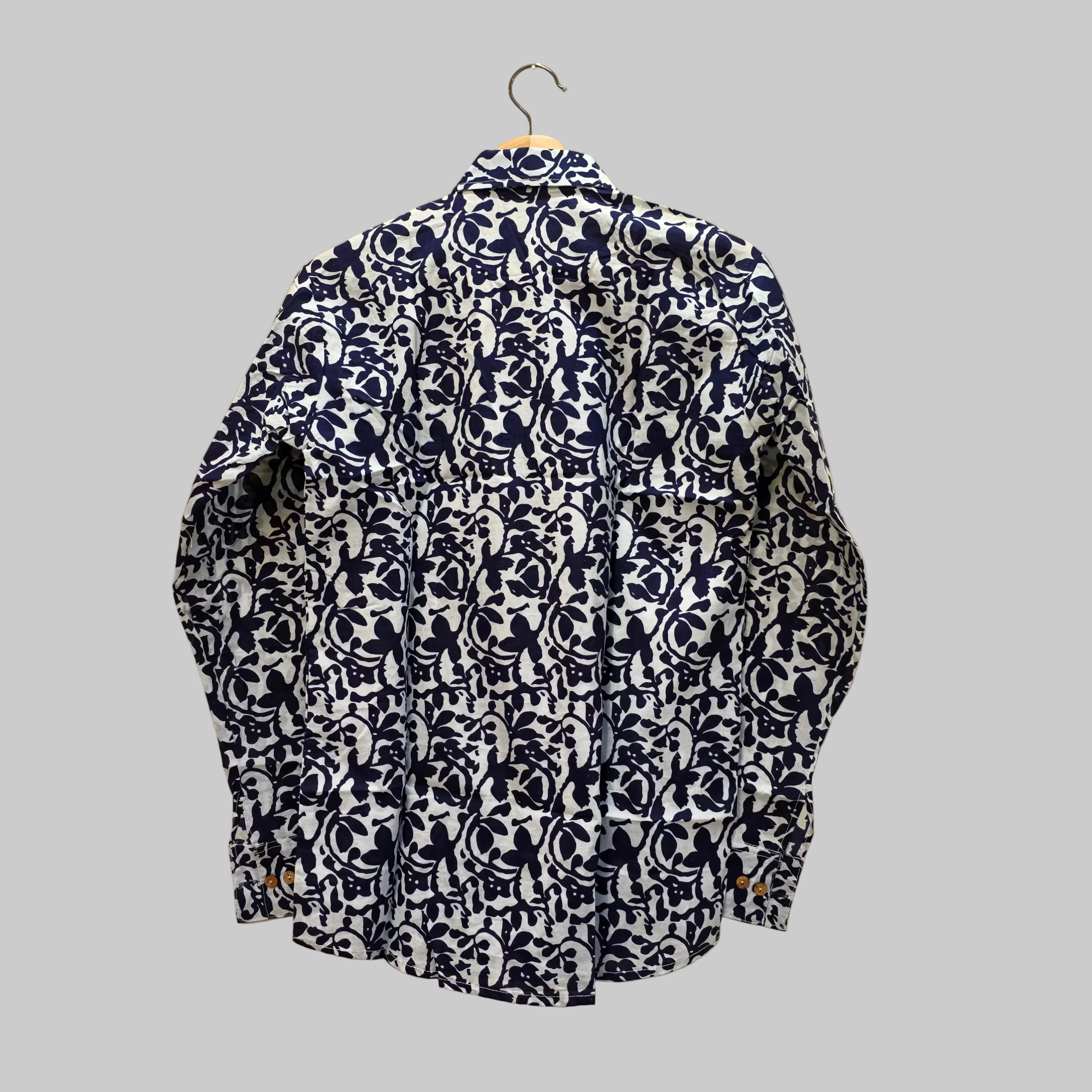 Cotton Handblock print shirt