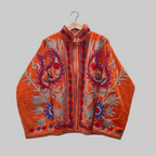 Mango Velvet Suzani jacket