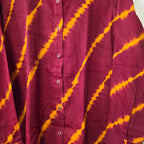 Red Lehariya(waves) Shirt