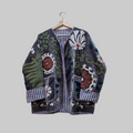 Dove Velvet Suzani jacket