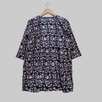 Cotton handblock(Bagru print) peplum top