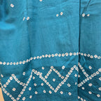 Cyan Bandhani Shirt