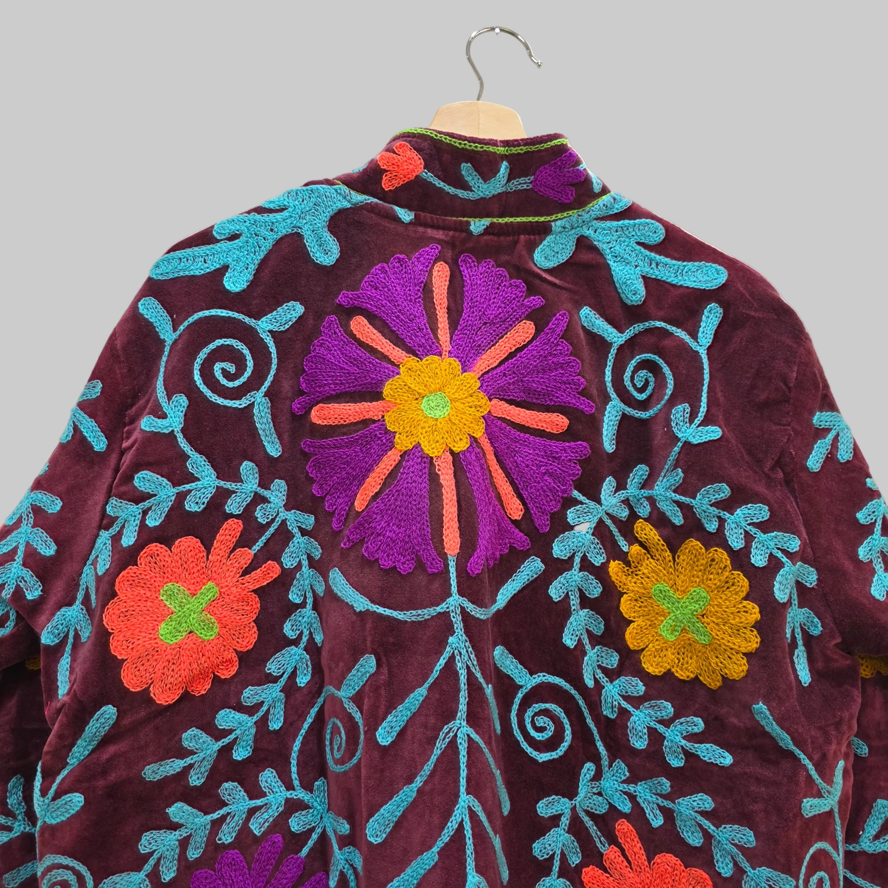 Chakra Velvet Suzani jacket