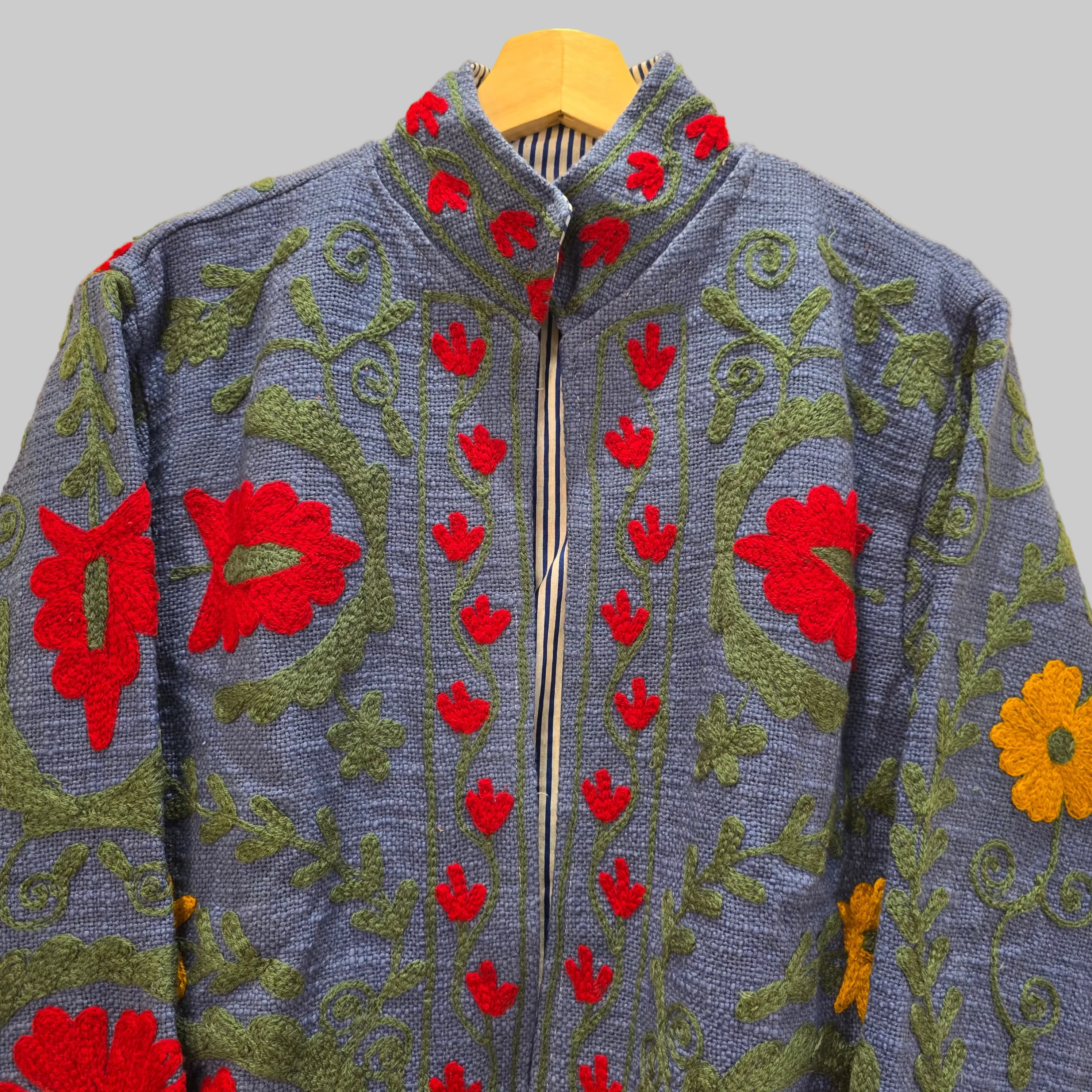 Chakra Jute Suzani jacket