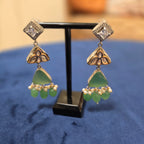 Lotus Drop Earrings